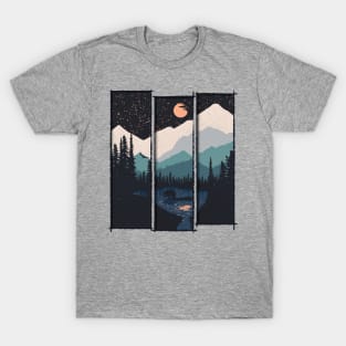 Orange Moon T-Shirt